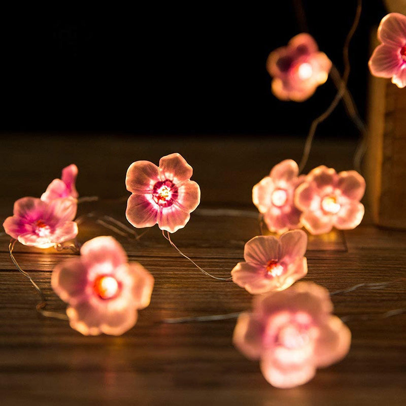 Roze LED Decoratieve Lichtslinger – Creatief – 4.5 V (30 LED’s)