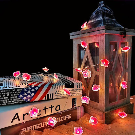 Roze LED Decoratieve Lichtslinger – Creatief – 4.5 V (30 LED’s)