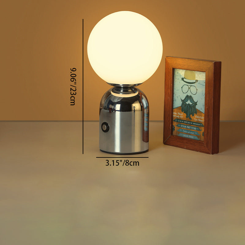 Minimalistische LED Tafellamp – 5 V Plug-in, 2 W met Acryl Kap