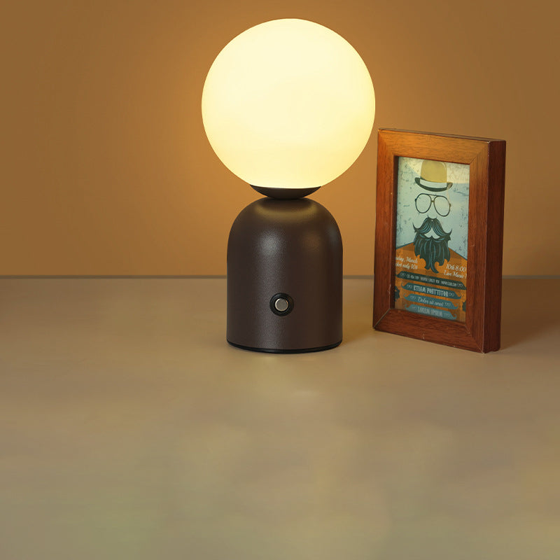 Minimalistische LED Tafellamp – 5 V Plug-in, 2 W met Acryl Kap