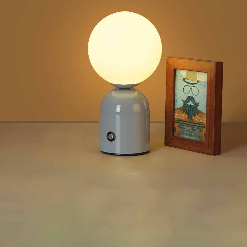 Minimalistische LED Tafellamp – 5 V Plug-in, 2 W met Acryl Kap
