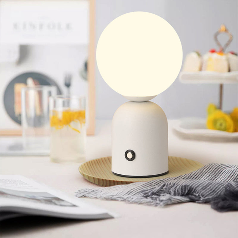 Minimalistische LED Tafellamp – 5 V Plug-in, 2 W met Acryl Kap