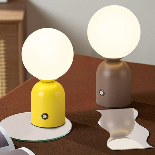 Minimalistische LED Tafellamp – 5 V Plug-in, 2 W met Acryl Kap