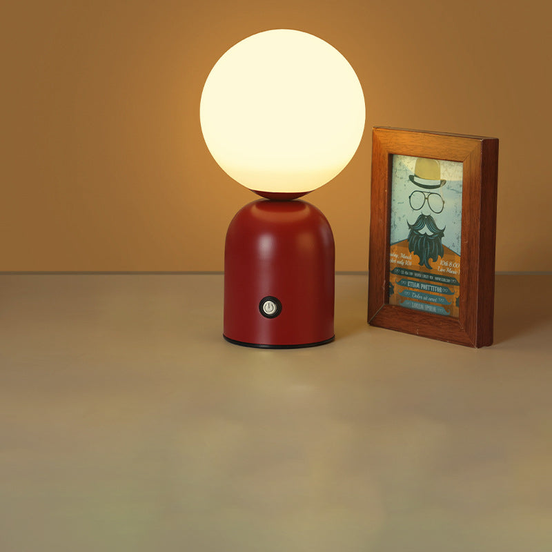 Minimalistische LED Tafellamp – 5 V Plug-in, 2 W met Acryl Kap
