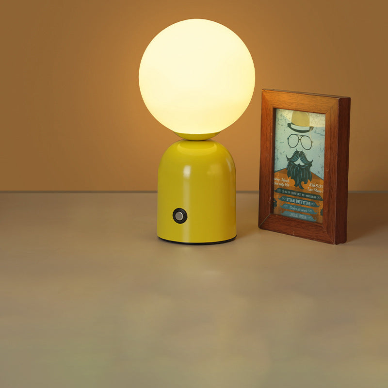 Minimalistische LED Tafellamp – 5 V Plug-in, 2 W met Acryl Kap
