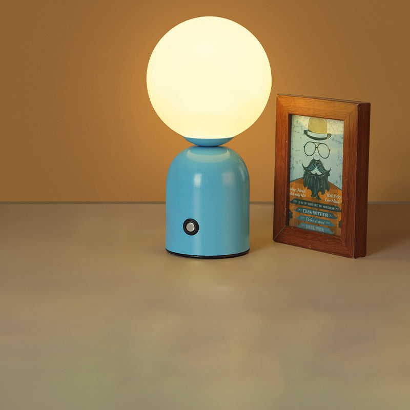 Minimalistische LED Tafellamp – 5 V Plug-in, 2 W met Acryl Kap