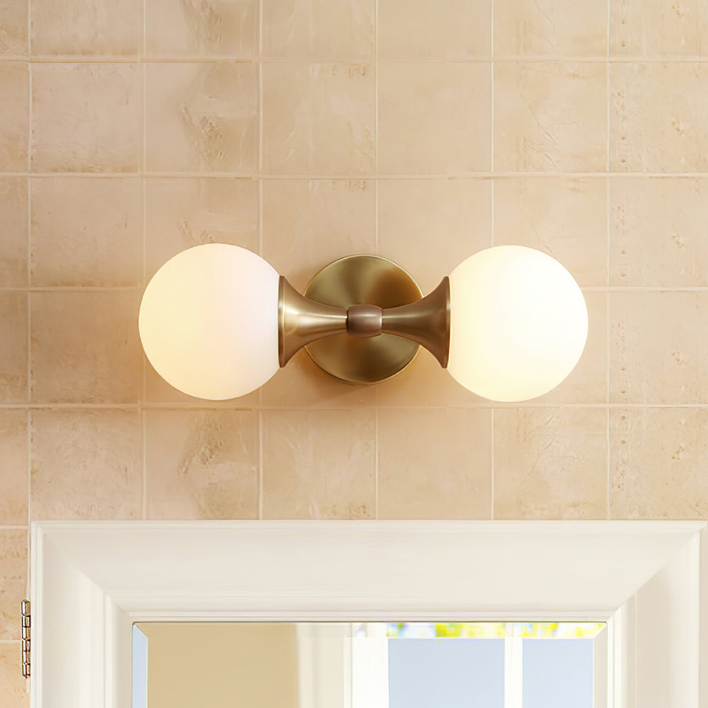 Lumio - Moderne Bolvormige Wandlamp met Sfeervolle LED Verlichting