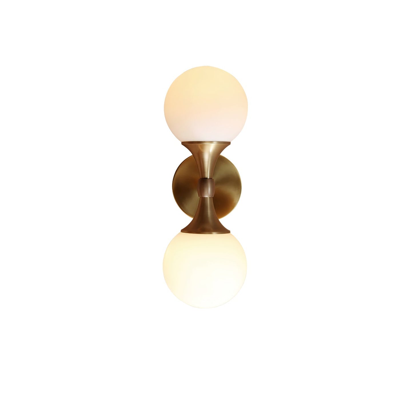 Lumio - Moderne Bolvormige Wandlamp met Sfeervolle LED Verlichting