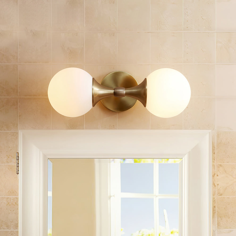 Lumio - Moderne Bolvormige Wandlamp met Sfeervolle LED Verlichting