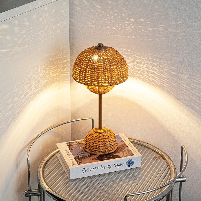Lumio – Bamboe Tafellamp Natuurlijke LED Designlamp voor Warme Sfeerverlichting