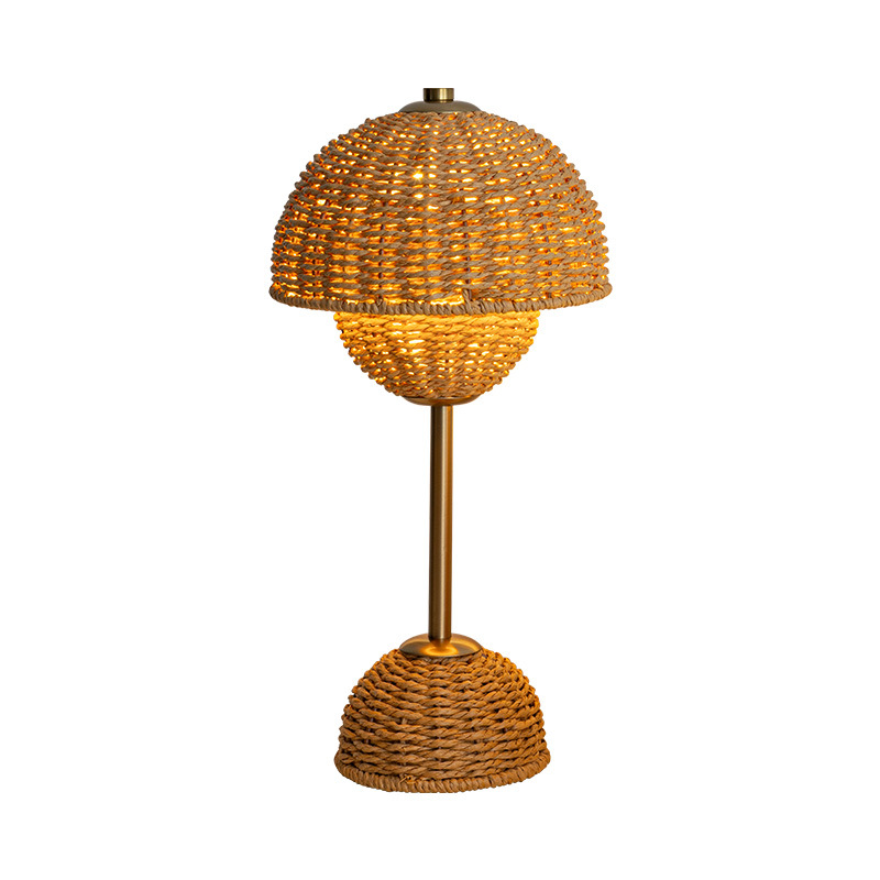 Lumio – Bamboe Tafellamp Natuurlijke LED Designlamp voor Warme Sfeerverlichting