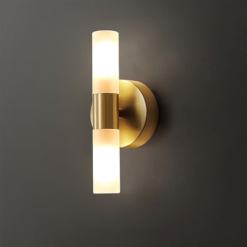 Lumio - Elegante Wandlamp van Messing met Energiezuinige LED Verlichting
