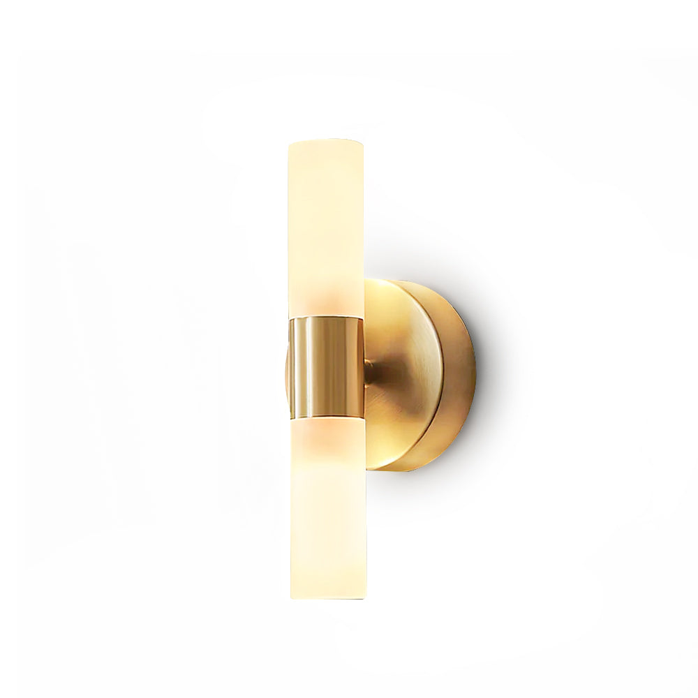 Lumio - Elegante Wandlamp van Messing met Energiezuinige LED Verlichting