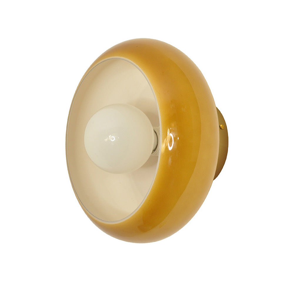 Retro Glazen Plafondlamp