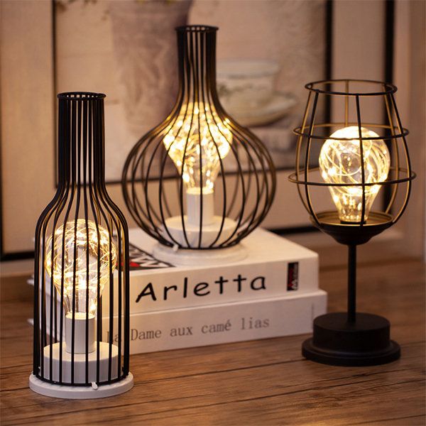 Amara – Collectie Tafellampen in Wijnfles, Karaf & Glas Design
