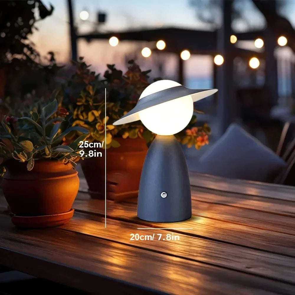 Löro – Draadloze Oplaadlamp met Warm LED Licht