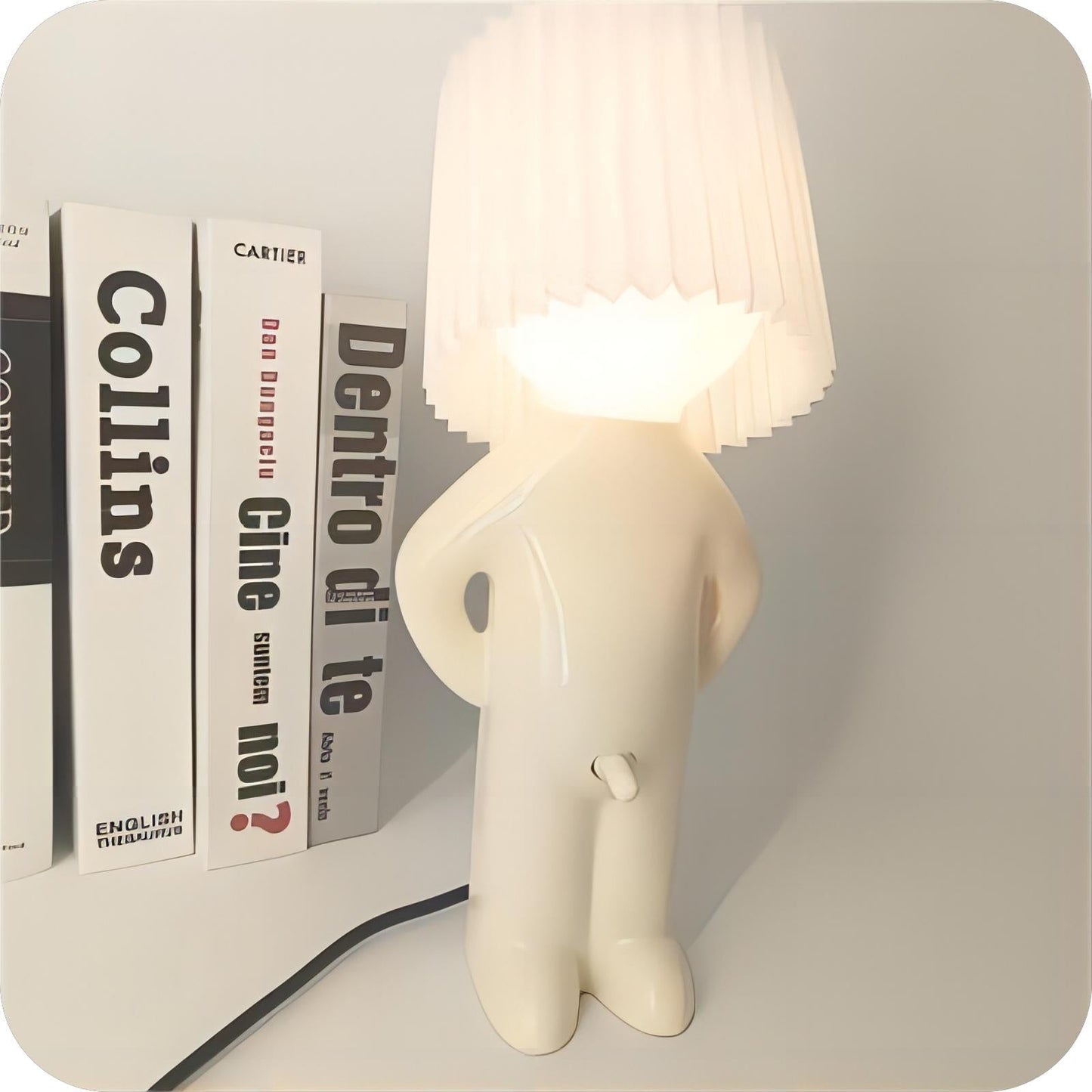 Lumio – Draadloze LED Tafellamp Speels Scandinavisch design met Sfeerverlichting