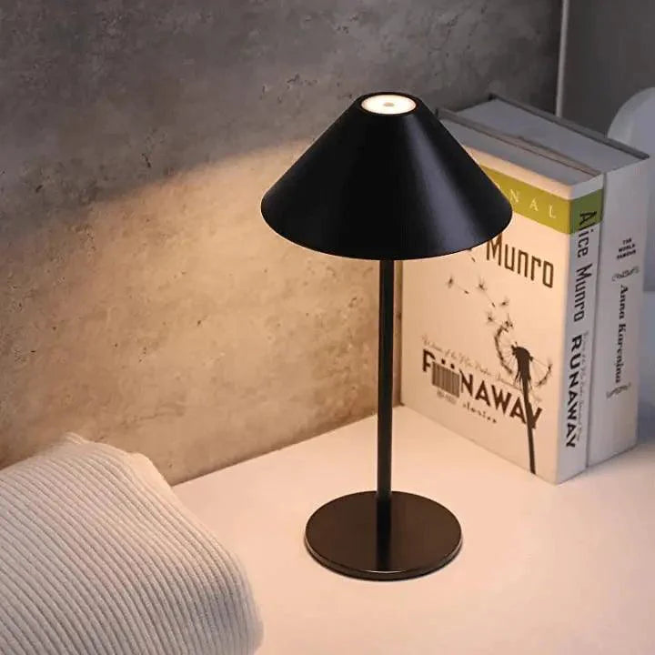 Lumio - Japandi Draadloze waterdichte tafellamp met dimbaar warm licht