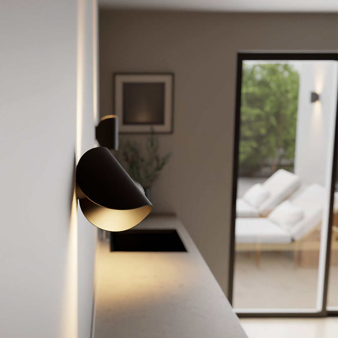 Lumio - Draaibare LED Wandlamp | Flexibele Verlichting voor Binnen & Buiten IP65