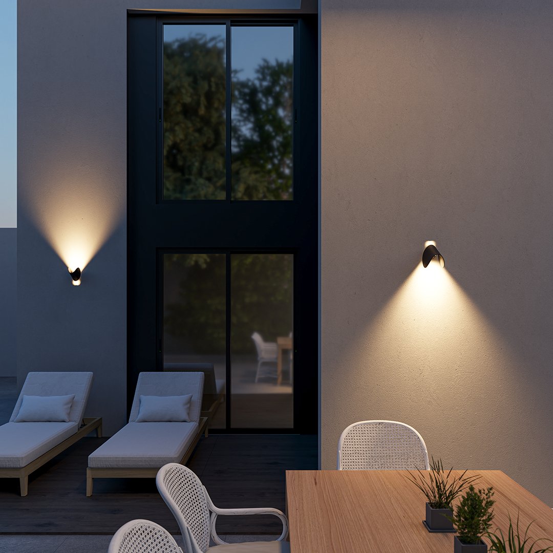 Lumio - Draaibare LED Wandlamp | Flexibele Verlichting voor Binnen & Buiten IP65