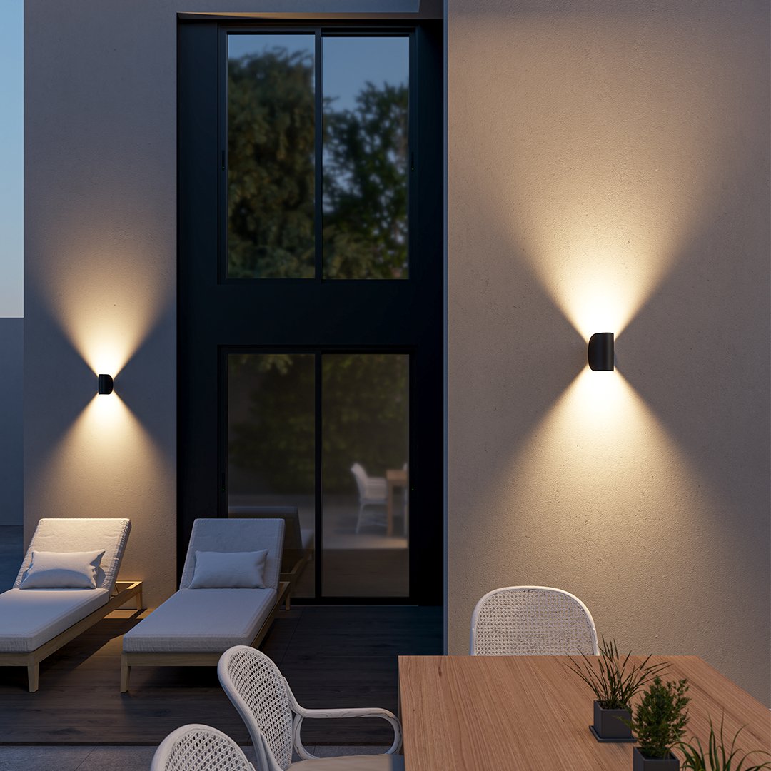 Lumio - Draaibare LED Wandlamp | Flexibele Verlichting voor Binnen & Buiten IP65
