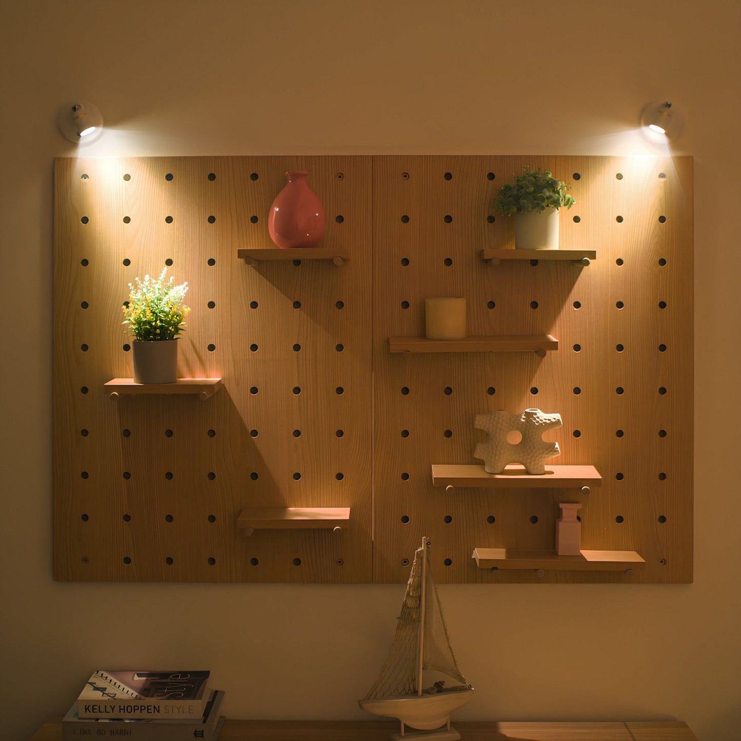 Lumio - Magnetische draadloze spotlight met afstandsbediening en timer