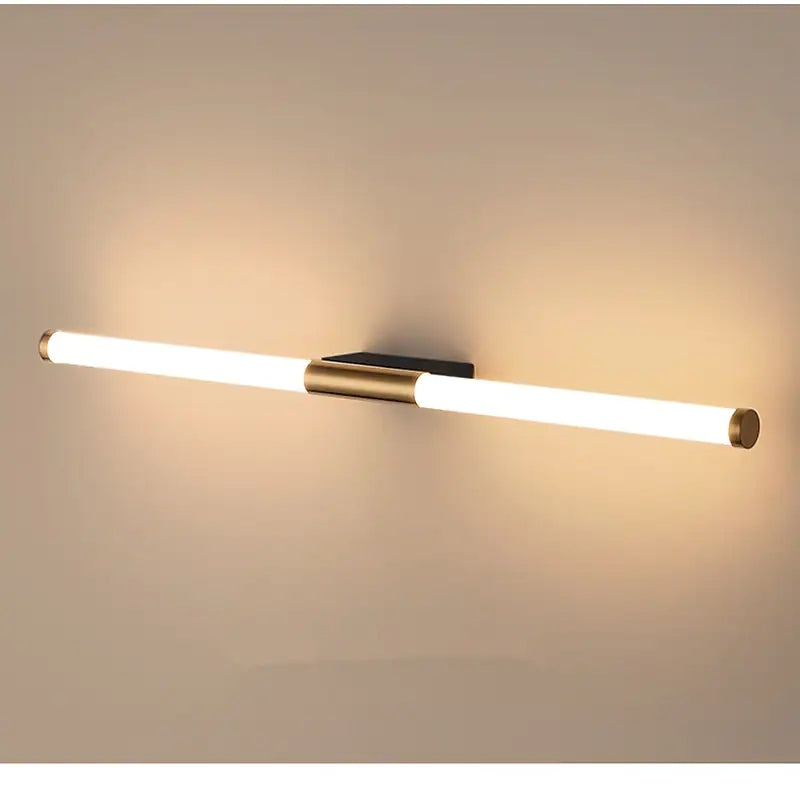 Lumio - Moderne lineaire LED wandlamp van roestvrij staal en acryl