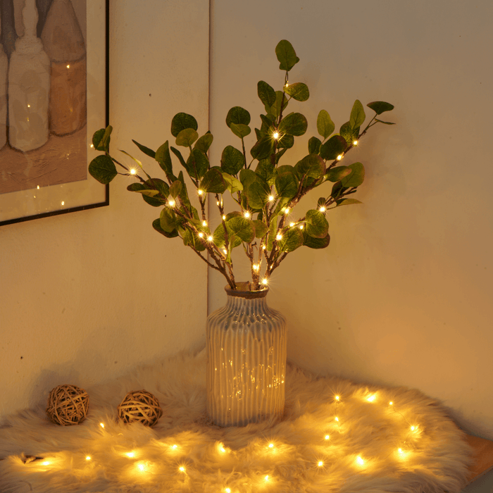 Olivia – Verstelbare LED Olijftakken met Warm Wit Licht