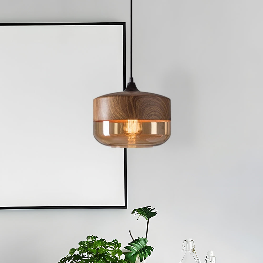Houten Hanglamp – Natuurlijk en Elegant