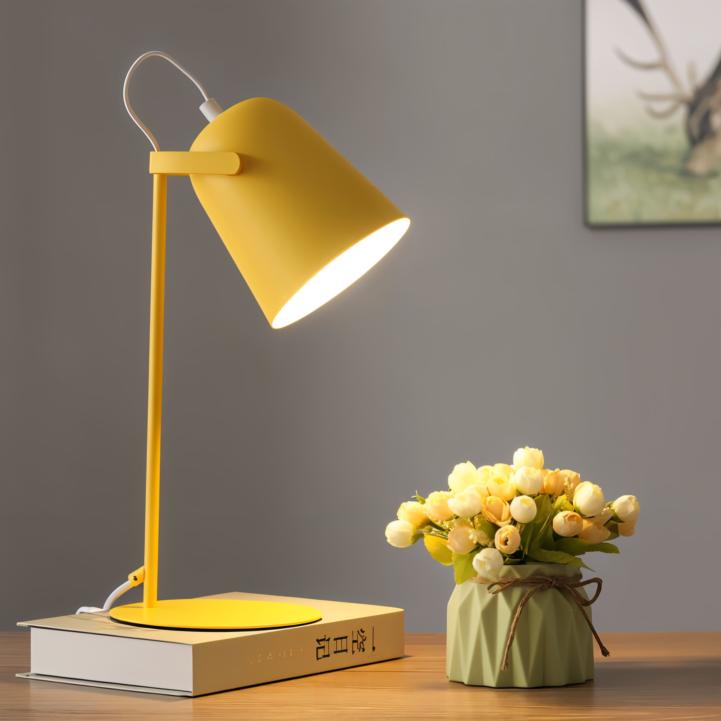 Lumio – Kleurrijke Bureaulamp met Scandinavisch Design