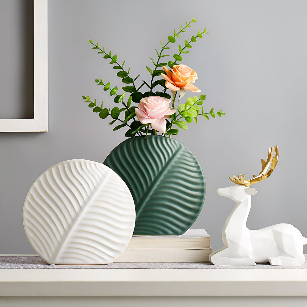Lumio – Scandinavische Keramieken Vaas Minimalistisch Design