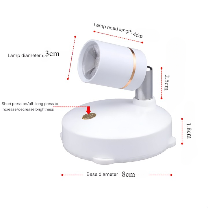 Läse – Mini LED Spotlight met Minimalistisch Design