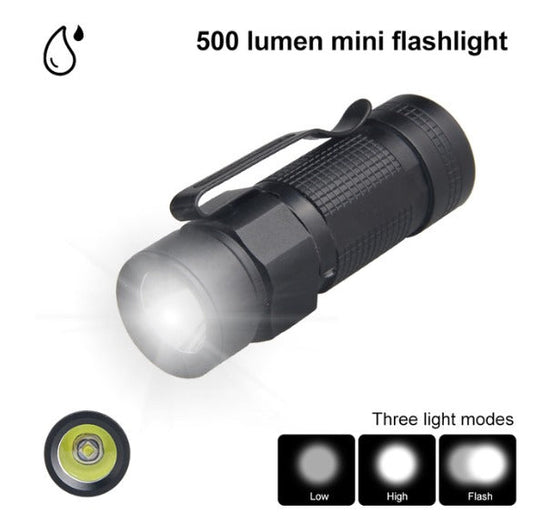 LumiPro Oplaadbare LED Zaklamp – Krachtig, Compact & Betrouwbaar