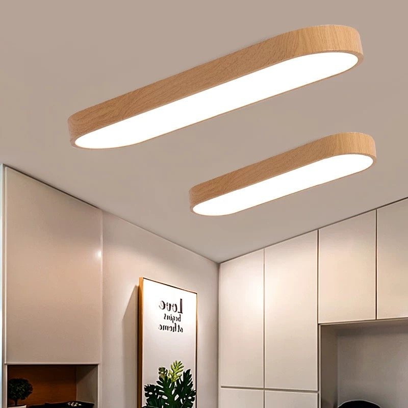 Lumio – Houten Plafondlamp met LED & Modern Design