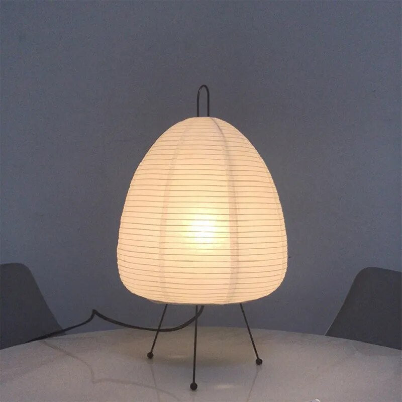 Lumio - Japandi rijstpapierlamp met LED voor sfeervolle verlichting
