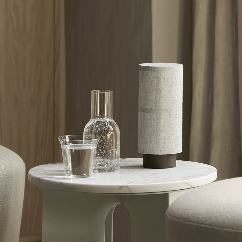 Lumio – Zijden Tafellamp Japandi Designlamp voor Warme Sfeerverlichting