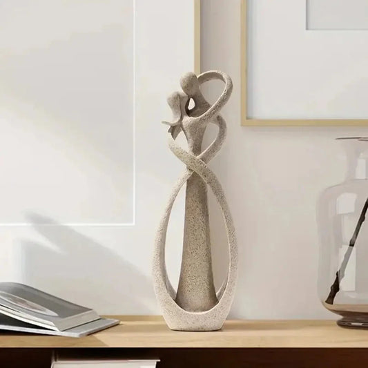 Lumio – Duo Harssculptuur met Romantisch Beeld voor Interieur