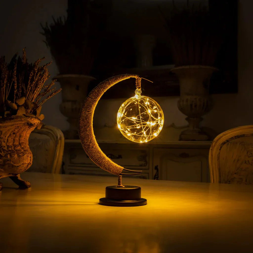 Lunia – Glas LED Tafellamp met Warm Licht