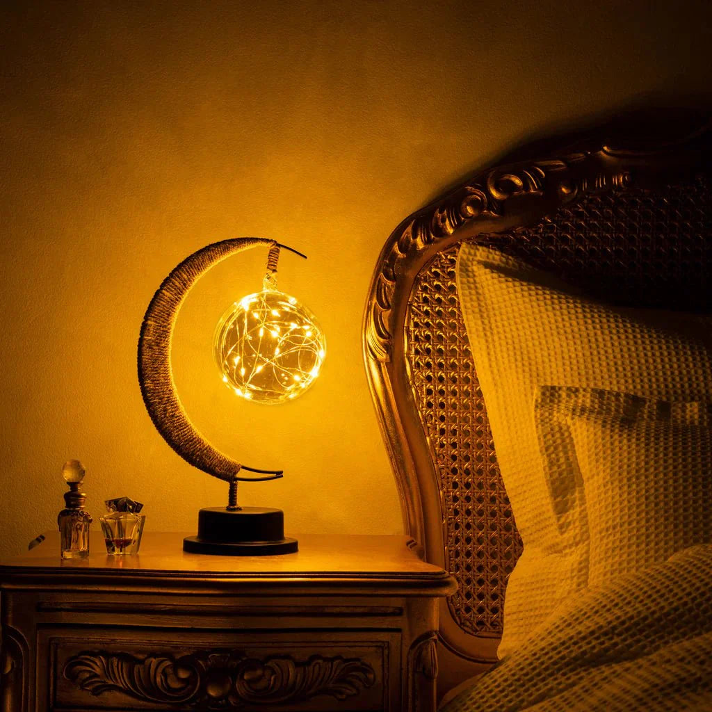 Lunia – Glas LED Tafellamp met Warm Licht