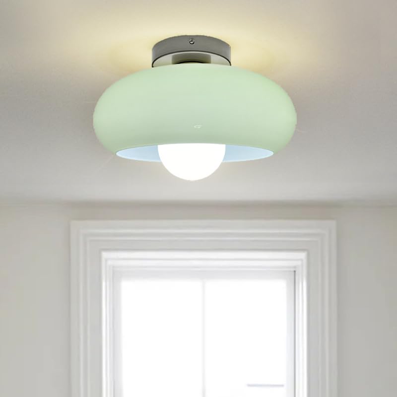Retro Glazen Plafondlamp
