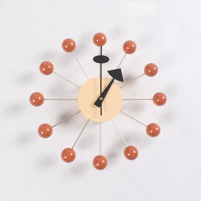 Minimalistische Abstracte Wandklok - Scandinavisch Design - 32CM