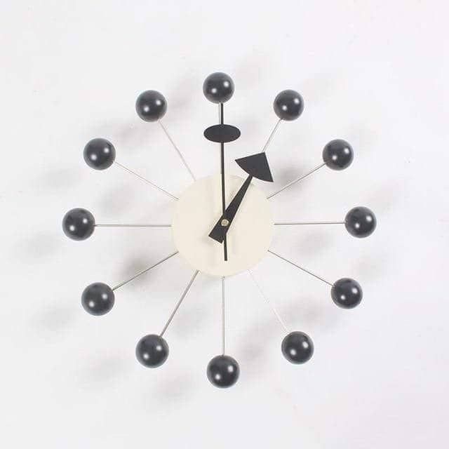 Minimalistische Abstracte Wandklok - Scandinavisch Design - 32CM