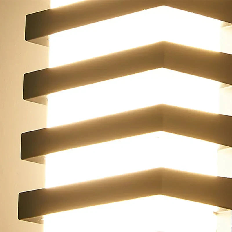 Auretta - Minimalistische LED Wandlamp met Modern Design voor Binnen & Buiten IP65