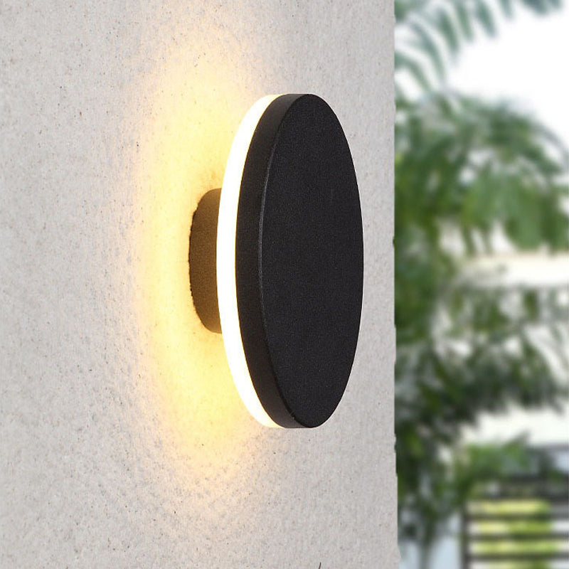 Lumio - Minimalistische Scandinavische LED wandlamp voor tuin en hal