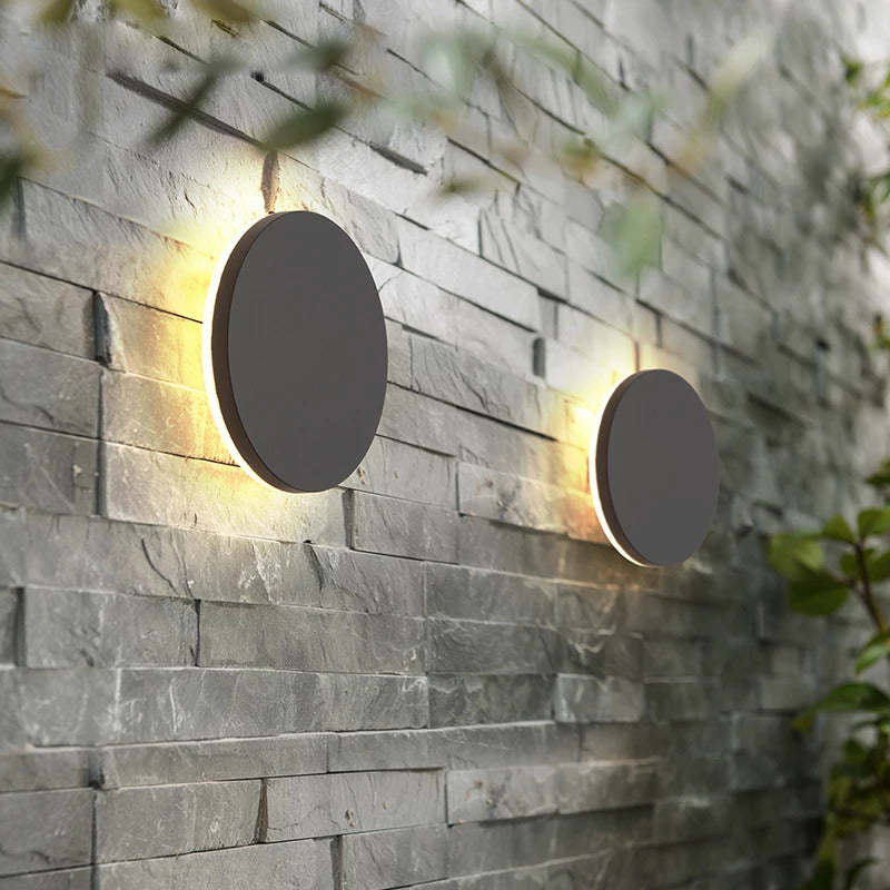 Lumio - Minimalistische Scandinavische LED wandlamp voor tuin en hal