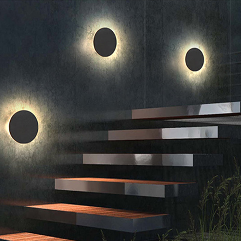 Lumio - Minimalistische Scandinavische LED wandlamp voor tuin en hal