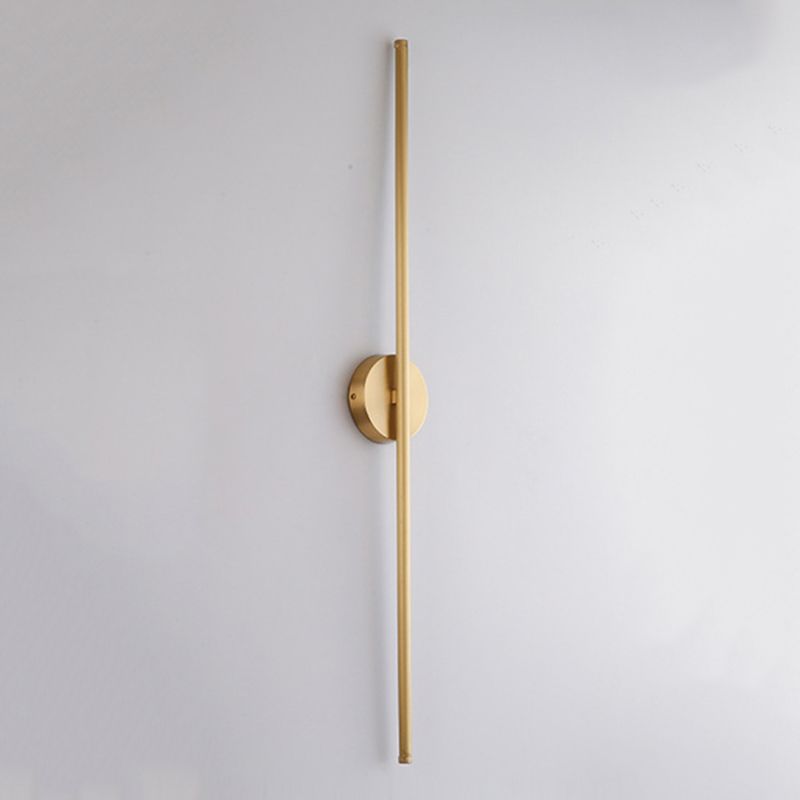 Lumio - Elegant Gouden Lineaire LED Wandlamp | Moderne Badkamerverlichting