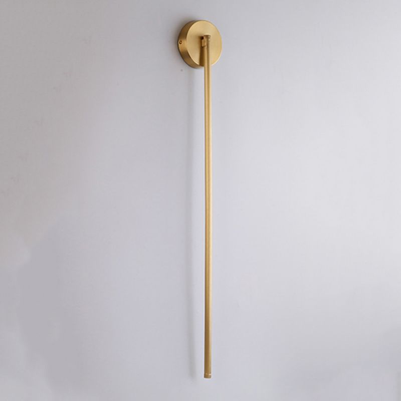 Lumio - Elegant Gouden Lineaire LED Wandlamp | Moderne Badkamerverlichting