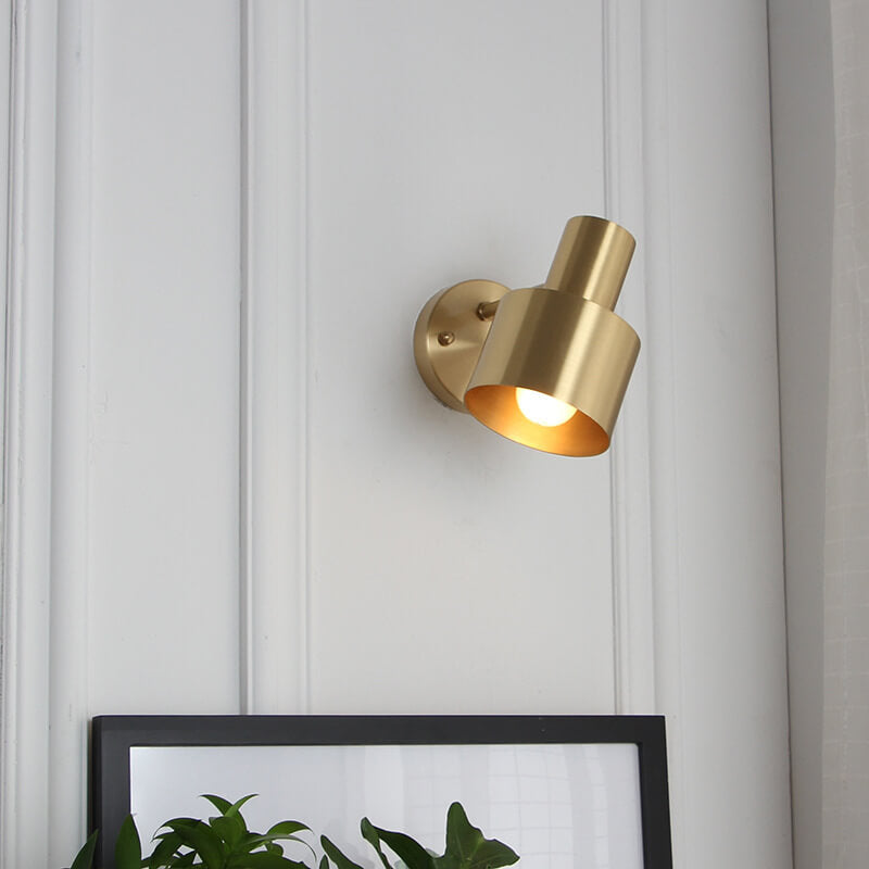 Lumio - Gouden Metalen Wandlamp | Luxe Moderne Verlichting voor Interieur