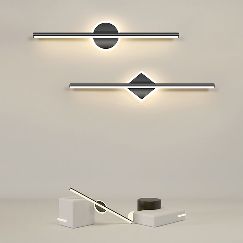 Lumio - Moderne LED wandlamp in zwart-goud met stijlvolle verlichting